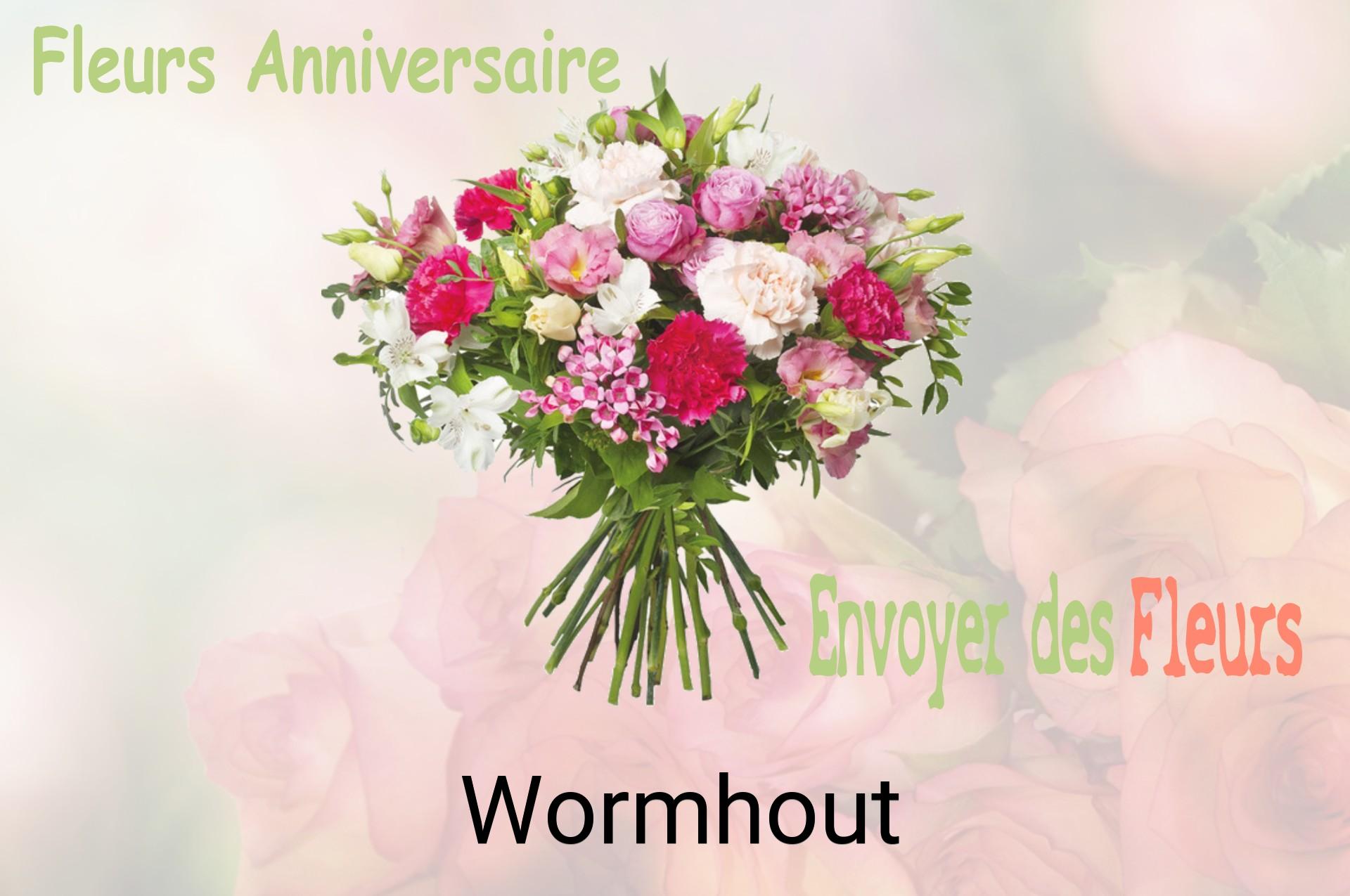 Bouquet de fleurs d’anniversaire livré à Wormhout